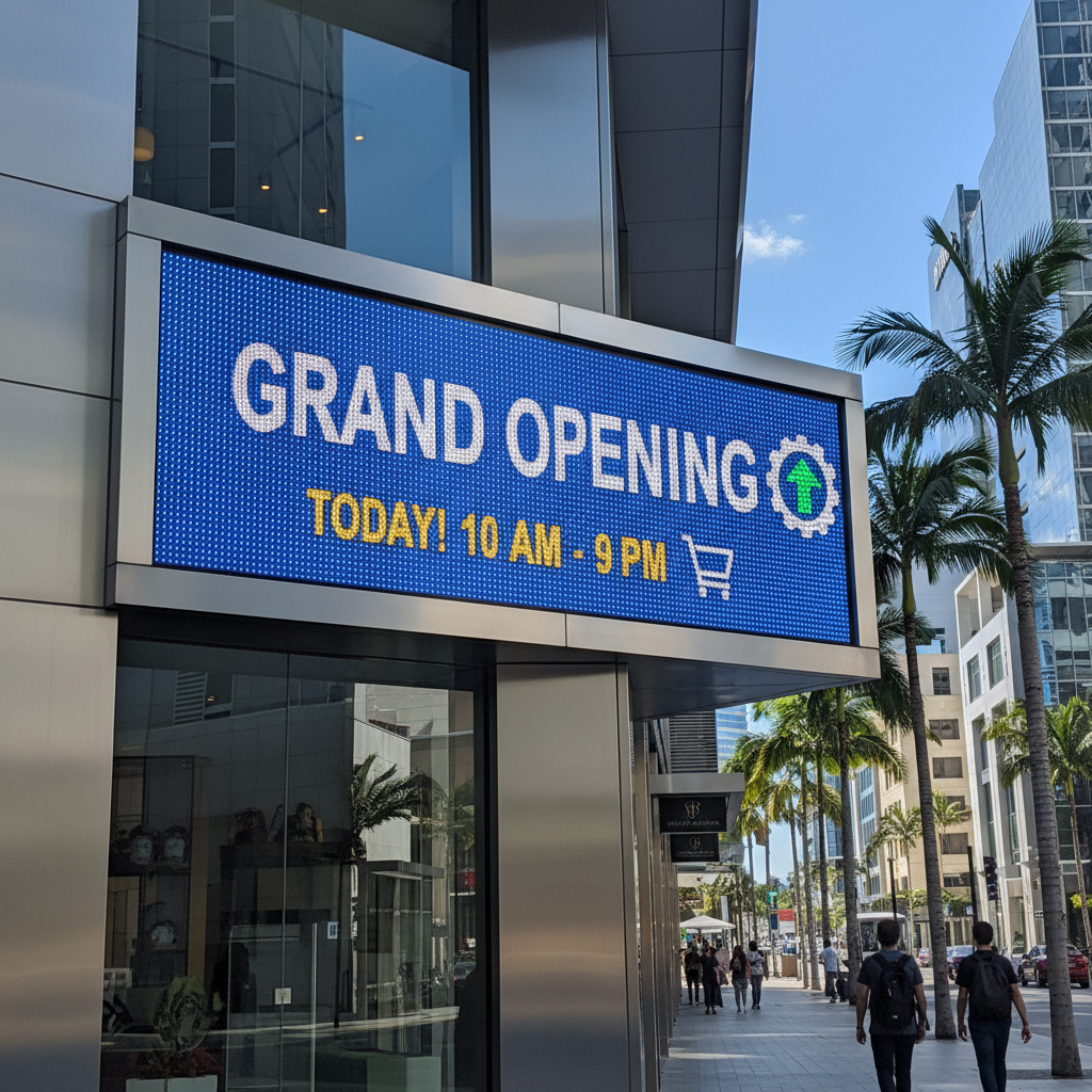 Downtown Casino LED Display Wall