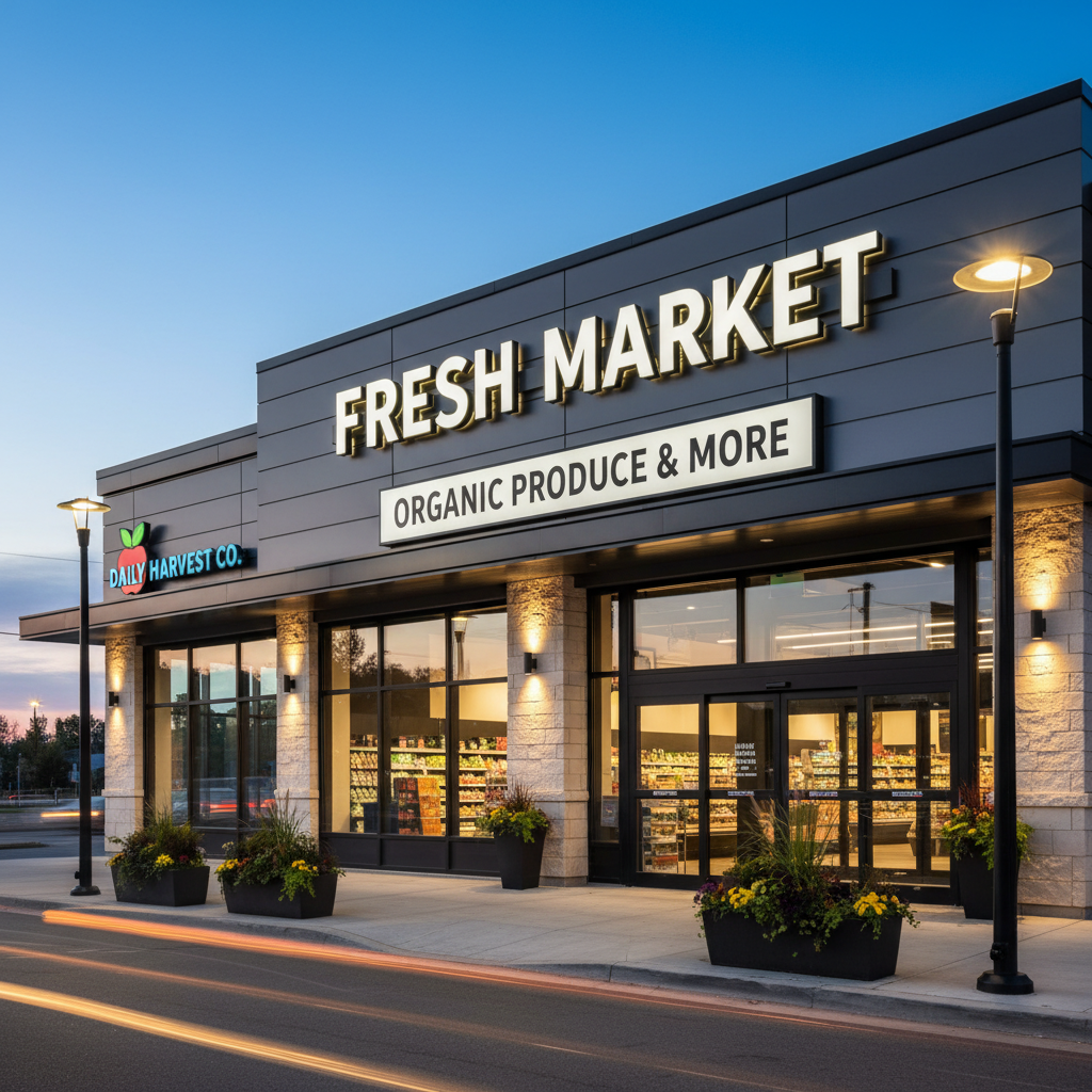 Trader Joe's Channel Letters