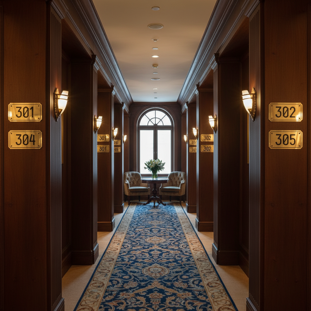 Wynn Las Vegas Suite Plaque System