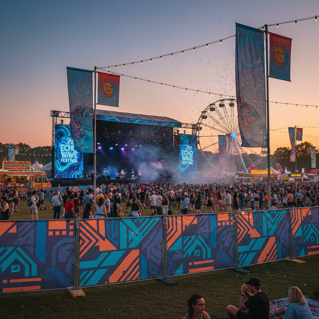 Arkansas Music Festival Ground Banners