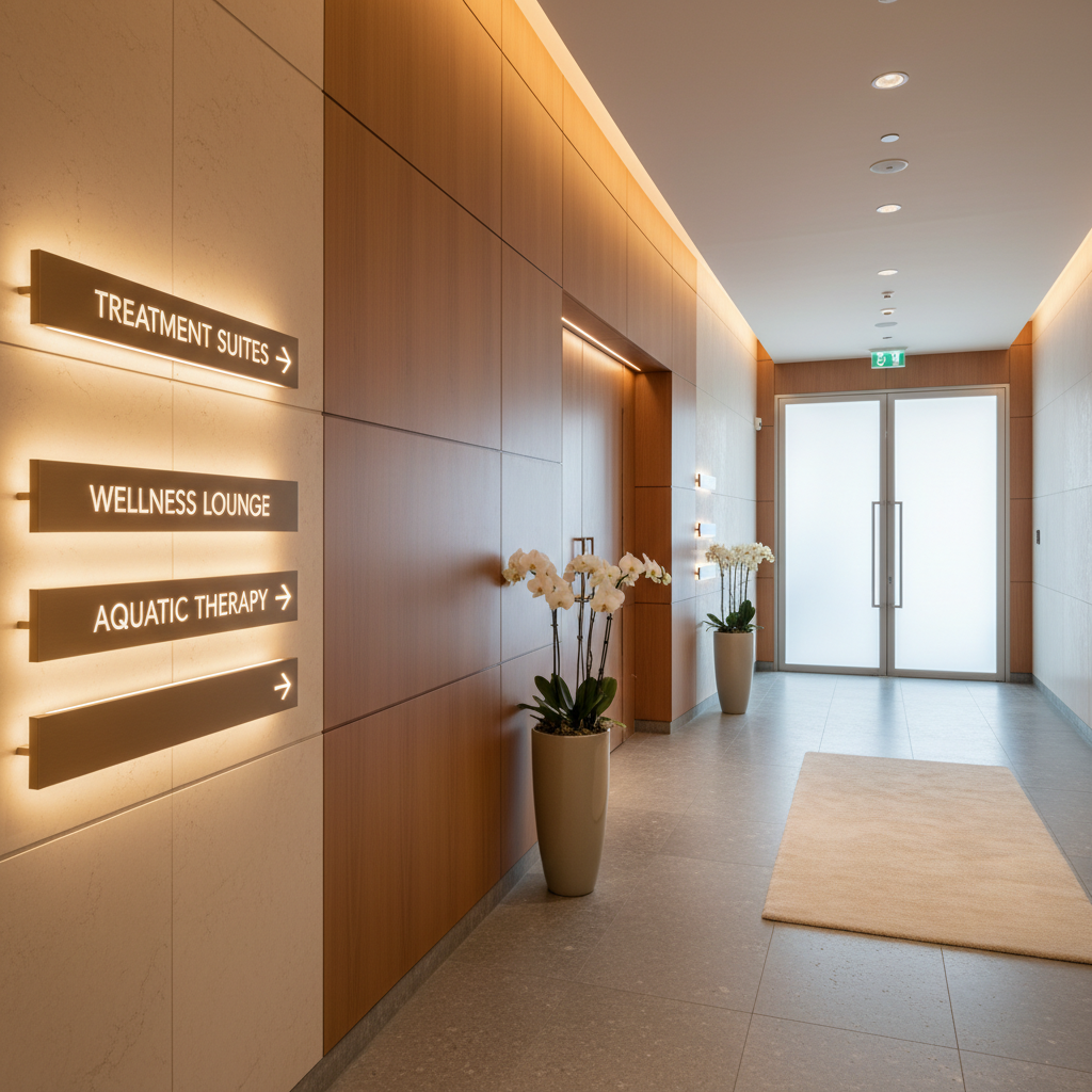 Bellagio Spa Wayfinding System